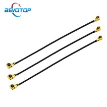 와이파이 증폭기 공유기 인터넷 BEVOTOP 10PCs IPEX1 암 잭 안테나 연장 케이블 RF 동축 RF1.13 피그테일 라우터 3g 4g 모뎀, [01] 3CM