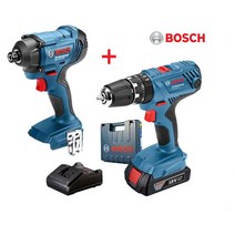 보쉬18V충전드릴GSR18v-21세트 +보쉬충전임팩드라이버GDR18V-160본체만 /배터리와충전기호환가능