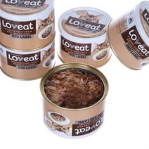 사조 러브잇 레드라벨 160g 고양이캔, 흰살참치와 가쓰오부시