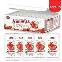 삼립 jammys 미니 딸기잼 12g x 100개입, 삼립 미니 딸기잼 12g x 100개입