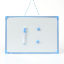 벽걸이 화이트보드 미니보드판 35cmx25cm 메모칠판