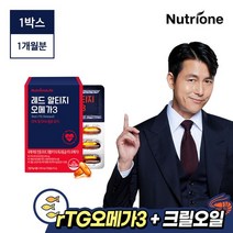 뉴트리원 레드 알티지 오메가3 1박스(1개월분), 상세 설명 참조, 단일옵션