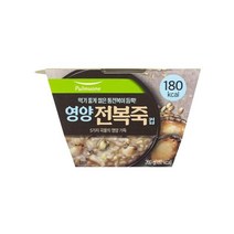 풀무원 식사대용 영양 전복죽_컵 1인 (260g) 아침 야식 환자식 부모님식사 혼밥 간단요리 다이어트, 30개