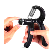 제이위즈 악력기560 무소음 손압력기 강도조절 전완근운동기구, 블랙(black)