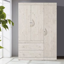 해해동동 라라1200옷장세트(2서랍옷장+반문옷장)(88), 워시