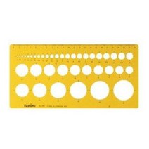 KORING 템플렛(K-101F/원형정규) 템플레이트, 상세페이지 참조