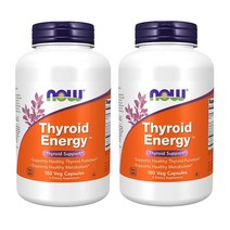 ﻿NOW THYROID ENERGY 갑상선 에너지 180캡슐 X 2팩, 2개, 180정