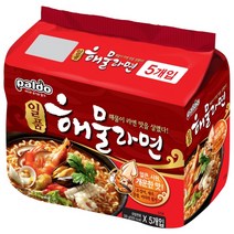 팔도 일품 해물라면 5봉/10봉/20봉/40봉 (옵션 택1) 팔도 일품해물라면 10봉