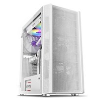 앱코 ABKO 앱코 SUITMASTER P1000 강화유리 (화이트) 미들타워 케이스