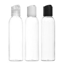 프레스캡 120ml 150ml 200ml 250ml 300ml 500ml 똑딱이캡 공병 화장품, 150ml투명 투명캡, 1개