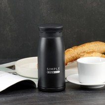 [RAβ4] 심플키친 핫앤콜드 텀블러 350ml SK-039 블랙 보온 휴대용 스텐 보냉 선물용 스테인레스 돌선물 단체 답례품 ▷_6β840Ea, β옵션없음, 이상품GOOD
