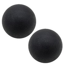 이츠라이프 A타입 베이직 라크로스 마사지볼, 블랙, 2개입