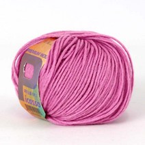 [앵콜스] 피카소울실 6ply (낱개) 뜨개실 털실, 43 푸시아핑크 (30g)