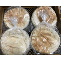 비건 난Naan 홈베이킹 씬피자도우 또띠아 코브즈빵 아랍난 인도난 Naan (7인치 10인치), 비건 난 Naan 아랍 인도난 10인치(12장)X1팩