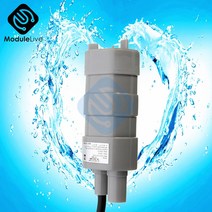 순환모터 수중 온수순환용 보일러 순환용 24V 잠수정 펌프 12V DC 1.2A 5M 600L/H 태양 수족관 3 와이, 02 24v