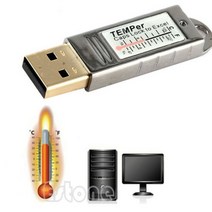 데이터로거 usb 온도계 센서 온도 테스터 pc 노트북 mac 컴퓨터, 없음