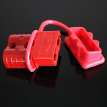 350 A 600 V AC DC 전원 커넥터 배터리 충전기 트레일러 플러그 연결 자동차 분리 지게차 전력 기계, 02 Red