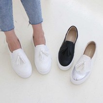 [슈벨] 캐주얼 태슬 포인트 클래식 여성 슬립온 세레디