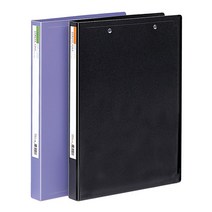 문화산업 더블스프링화일 상철 PP F405-7 A4(흑색), 흑색