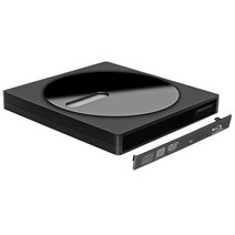 블루레이ODD 외장 리핑 4K 재생 플레이어 블루 레이 DVD RW CD 플레이어 케이스 유형 C + USB 3.0 SATA 12., 02 B Shape 12.7MM