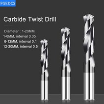 솔리드 텅스텐 카바이드 드릴 비트 CNC 트위스트 스테인레스 스틸 밀링 커터 도구 용 1.0-20mm 금속 가공, 3.15mm, 3.15mm