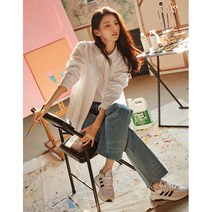 지오다노 NEW 2023 봄 베이직 포플린 셔츠 343501샐러리그린