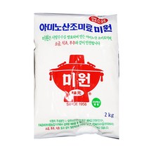 대용량 업소용미원 2kg 조미료 감칠맛 볶음용 글루탐산나트륨