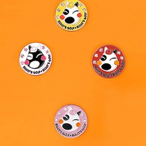 캐릭터 골프 클립 커플템 골프템 홀인원 자석 마크 캐릭터골프클립 클립볼마커 캐릭터필드용품 자석클립볼마킹 홀인원기념선물 남자골퍼햇클립 골, CB-4