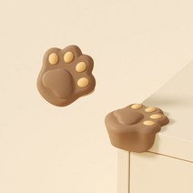 테이블 코너 충돌 방지 보호 실리콘 커버 직각 가구 edgin, 06 Pack of 2