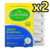 컬처렐 프로바이오틱스 헬스 앤 웰니스 150억 CFU 30베지캡슐 2개