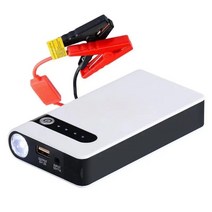 12V 자동차밧데리충전기 비상용 방전 휴대용 30000mAh, 12000mAh 공통 구성 흰색