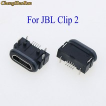Chenghaoran 5pcs jbl 플립 3 2 펄스 블루투스 스피커 마이크로 usb 잭 도킹 충전 포트 충전기 커넥터 수리 부품, 04 For JBL Clip 2