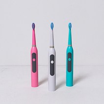 생활백서 음파전동칫솔 진동 혀클리너 부드러운 초미세모 미세모 구강세정기 잇몸케어, 생활백서 음파 전동 칫솔 핑크