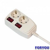ForU550 써보니 2구 접지개별스위치멀티탭 M 박스 15개 전기용품 가전용품