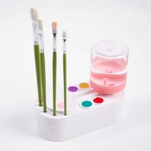 의지몰 2세대 브러쉬린서 미술 물감 붓 세척 물통, 브러쉬린서 1세대 그린, 브러쉬 린서 1세대그린