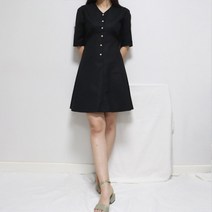 다나나나 데일리 린넨 엠파이어 미니 원피스