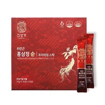 진생가 홍삼정 순 프리미엄 스틱 10g 30포, 6box