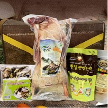 덕담골 토종청둥 유황오리 황제백숙세트1.4kg 1마리(약재60g 포함) 황칠액기스 600ml 누룽지250g 황제해신탕으로 만들어보세요, 1개