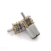 웜기어 기어 소형 전자 N20 풀 메탈 박스 감속기 모터 DC 3V-6V 32-65RPM 저속 감속 DIY 로봇 스마트카