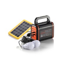 미니 태양광 배터리 가정용 발전기 자가 발전기, 916(전구 2개 + 충전기) 가정용 충전, 1개