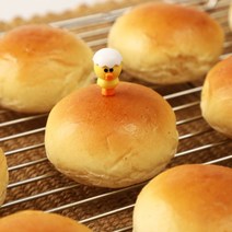 [틔움긴생각] 모닝빵 디너롤 우리밀 식전빵 샌드위치 햄버거빵 브런치빵 카페납품, 모닝빵 / 아이스박스X, 1개