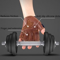 헬스 손목보호대 스트랩 그립 아대 빌딩 역도 남녀공용 스포츠 피트니스 장갑 바디 훈련 체조 보호대 손바닥 손 손목, 01=brown_S