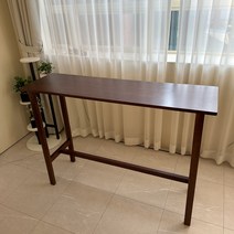 코지테일러 원목 바테이블 아일랜드식탁 홈바테이블 높은테이블 B114, 오크 140cm