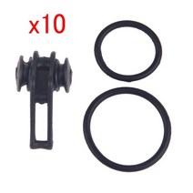 미끼후크홀더 플라스틱 낚시 보안 키퍼 액세서리 지그 낚싯대 도구 주조에 대한 안전 유지, 검은색