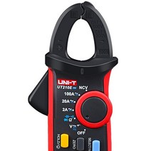 UNIT UT210E 프로 미니 디지털 클램프 미터 자동 범위 TRMS 백라이트 VFC NCV ACDC 전류 전압 주파수 저항 정전 용량 다이오드 테스터 테스트 리드 포함 지, UT208B (inrush current)