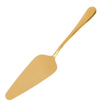 조각 다채로운 스테인레스 스틸 톱니 모양의 가장자리 케이크 서버 블레이드 커터 파이 피자 주걱 케이크 주걱 킹 도구, 금