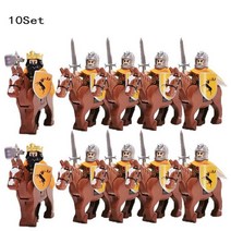 중국 호환 레고 중세 군사 블록 세트 중간 성 다크 사우론 전투 기사 스파르타쿠스 피규어 장난감, xp212-13-h 상자 없음