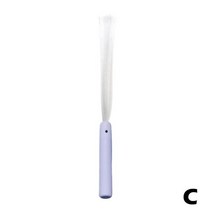 Led 조명 광섬유 지팡이 글로우 스틱 생일 레이브 콘서트 필러 파티 배터리 X5j2 포함 1 개, 05 purple