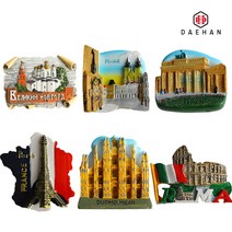 대한 냉장고 자석 여행 마그네틱 유럽, 18. 프랑스-노트르담 성당