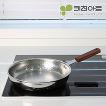 키친아트 멘토 인덕션 통5중 엠보 후라이팬, 26 cm, 1개